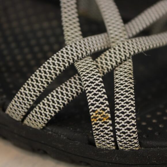 Skechers Sport Sandals Adjustable Outdoor Womens 8 Black Gray - Picture 11 of 11